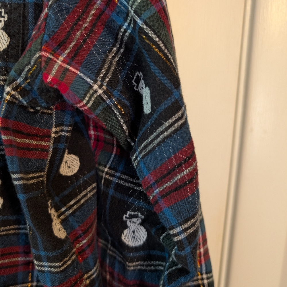 Vintage Classic Elements Medium Button Up Snowman… - image 4